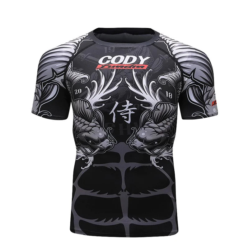 Men's BJJ Custom Fit Rashguard