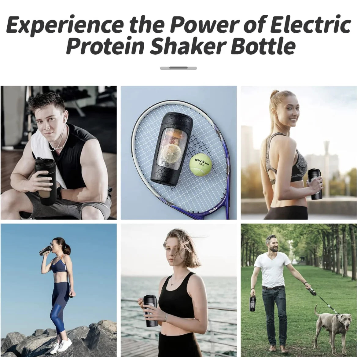 Electric Power Protein Mixer