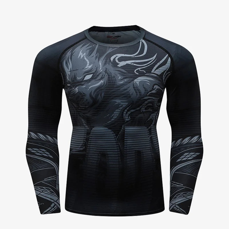 Men's BJJ Custom Fit Rashguard