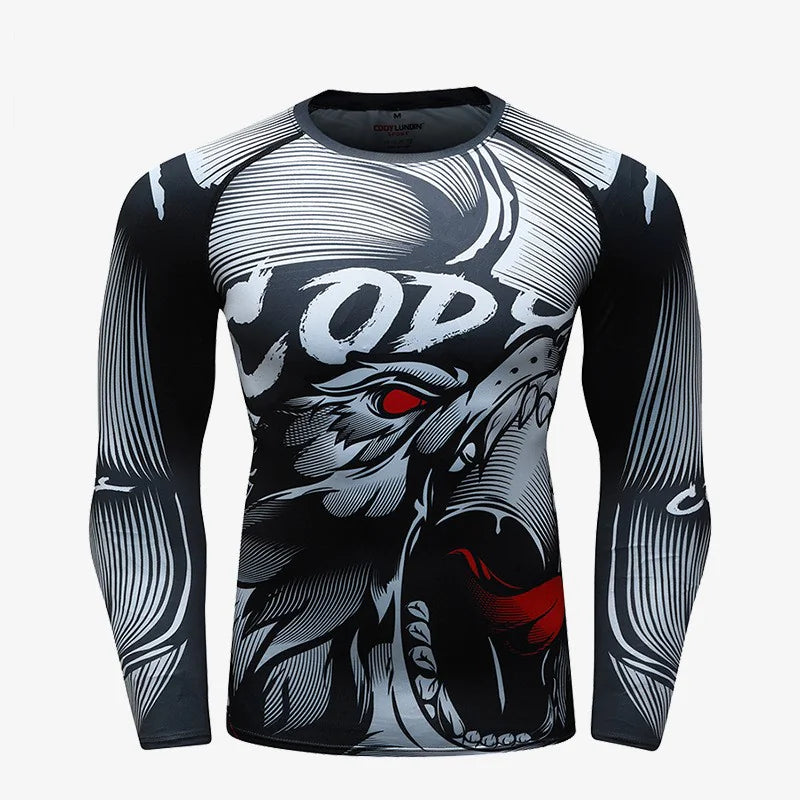 Men's BJJ Custom Fit Rashguard