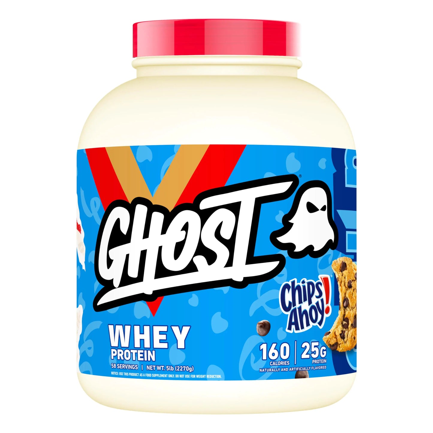 GHOST Chips Ahoy Whey Protein - 5LB Chocolate Chip Blend