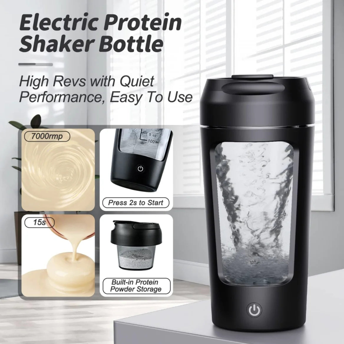 Electric Power Protein Mixer
