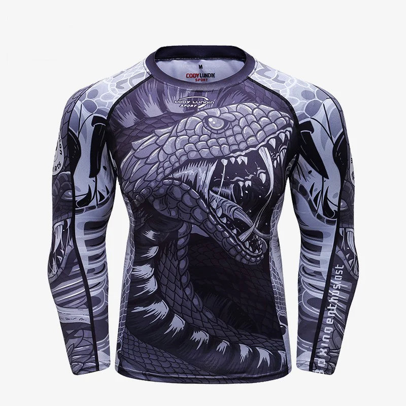 Men's BJJ Custom Fit Rashguard